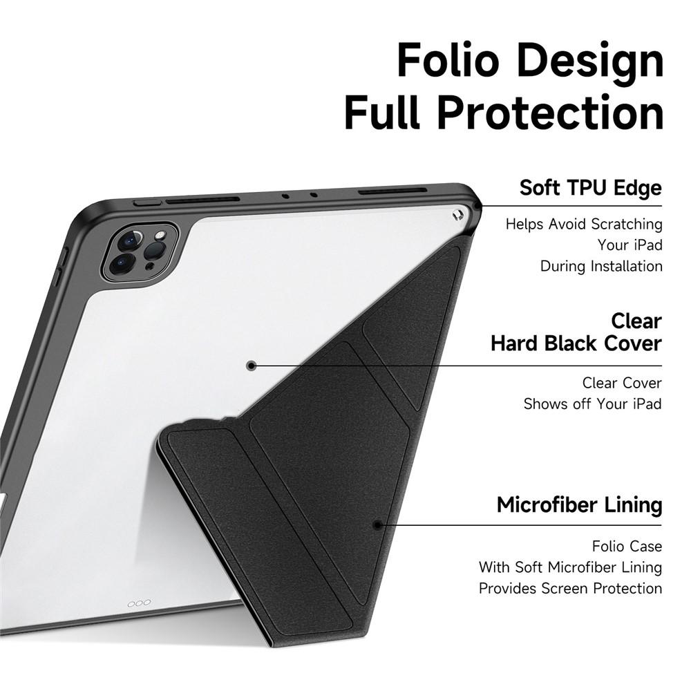 Case for iPad Pro 11 (2022) - Black, Shockproof, Auto Wake/Sleep