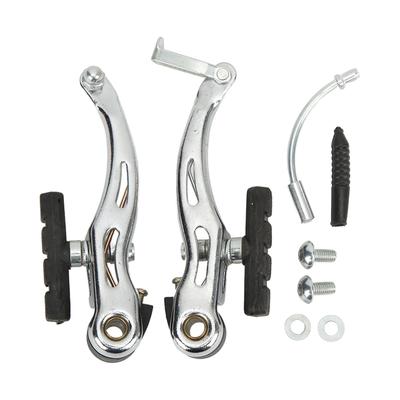 1Pair Bike Brake Set Universal Manual Brake Alloy Steel for Mountain Bike Folding Bicycle