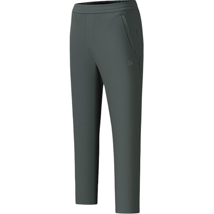 Men's Pants FILA Knitted Sweatpants Men's Moderate Straight Fit Pants