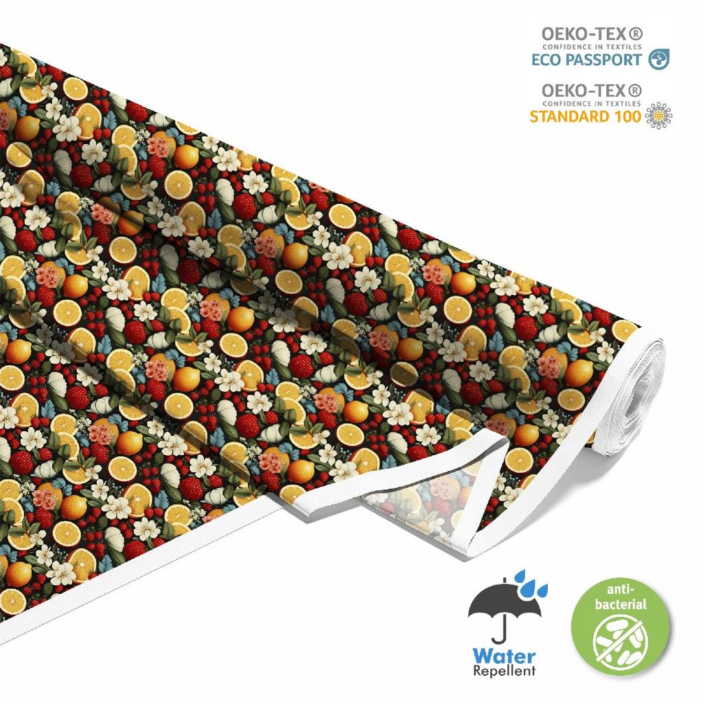 Outdoor Decorative Fabrics Oxford - Motif Fruit | Dx6364