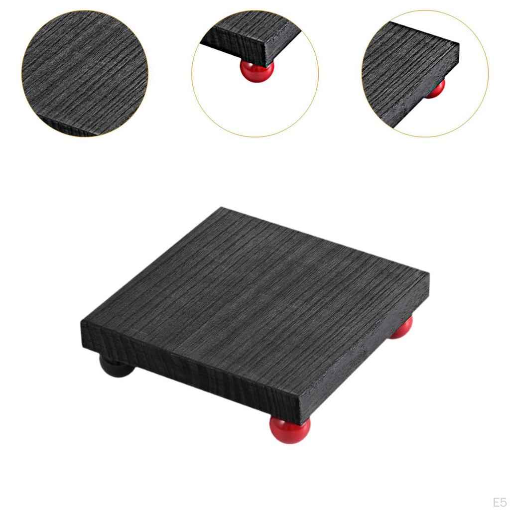 Wooden Cosmetic Stand Countertop Organizer Easy To Clean, Sturdy Gift, Pedestal Makeup Perfume