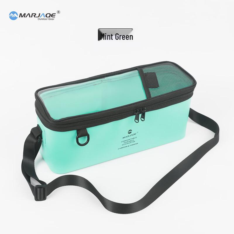 MaiJiaQian Waterproof PVC Fishing Tackle Shoulder Bag