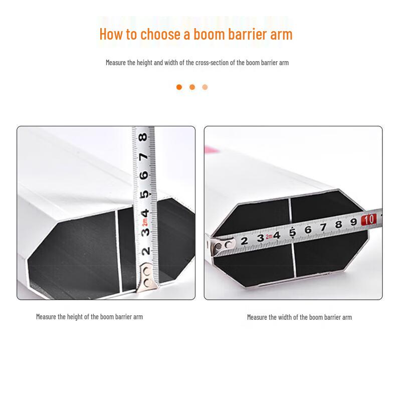 WanPuDun Barrier Gate Straight Pole
