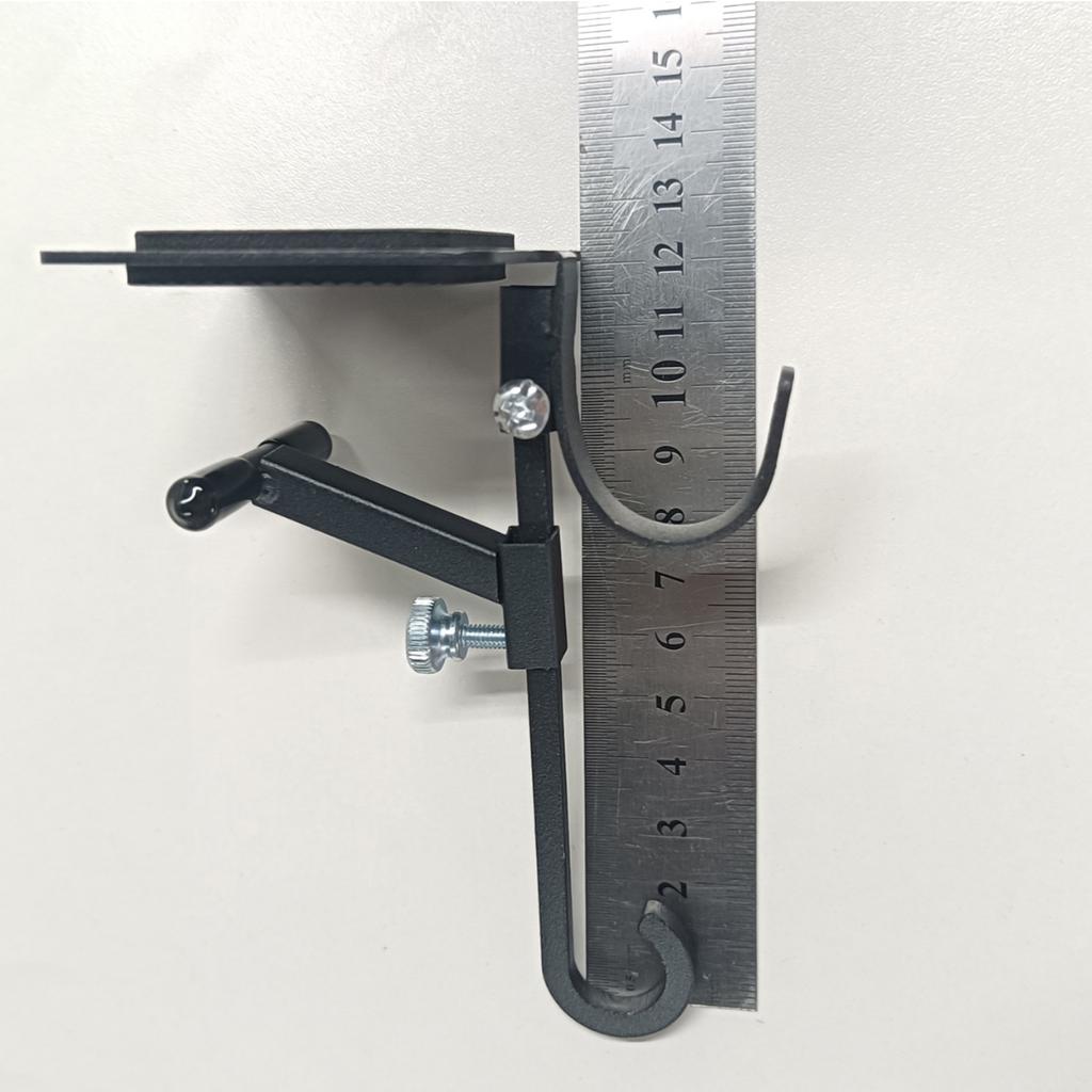 Fireplace Stocking Hanger Wear Resist Adjustable Wreath Hooks Multi-Purpose Double Mantel Hangers for Home Decoration