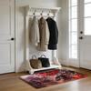 Floor Mat Soft Flannel Rug Non-Slip Absorbent Mat for Bathroom Bedroom Home Decor Rock Band S-slipknot