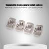 100Pcs T slot Nut Nickel Plating Carbon Steel Sliding Fasteners for Aluminium Profiles(M8 )