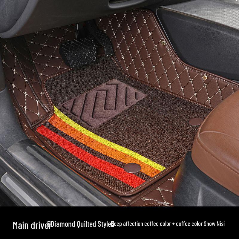 Honda Driver's Floor Mat for XRV, Binzhi, CRV, Haoying, Accord, Xingge, Civic, Fit, Jade, Lingpai, and Xue Ni Si.
