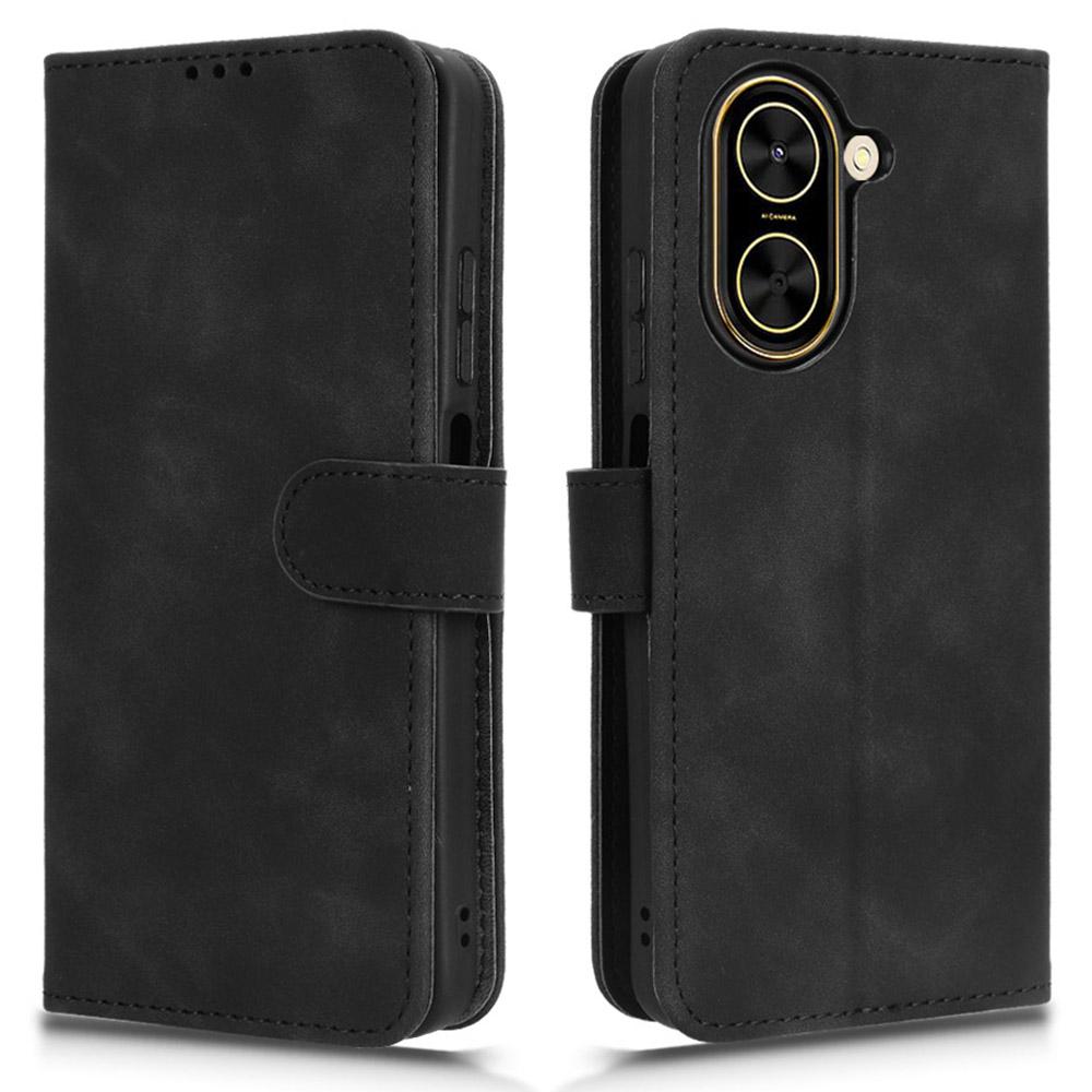 

Для Xiaomi Redmi A5 NFC (Європа) (173.45мм) Шкіряний чохол з відчуттям шкіри, протиударний, гаманець, відкидна кришка для телефону A