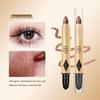 Brilliant Highlighting Eyeshadow Pencil: Pearlescent Double-Ended Stick for Contouring & Tear Trough Definition
