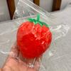 Anxiety Relief Strawberry Squeeze Toy Simulated Tomato Triangle Cheese Orange Egg Fruit Fidget Toy Anti-stress Sensory Stress Ball