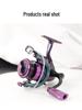 Long-Casting Full Metal Spinning Reel with Slanted Spool for Cross-Border Fishing
