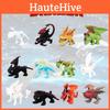 123q Set Of 12 Pvc Figures From Popular How To Train Your Dragon Series