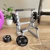 Mini Decoración Fitness Manualidades Soporte para Bolígrafos para Sentadillas Soporte para Bolígrafos con Barra Adorno de Escritorio Organizador de Almacenamiento de Papelería