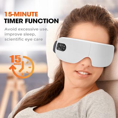 Smart Eye Massager Electric 4-speed Hot Compress Eye Mask Heating Vibration Massage Relief Stress Fatigue Relax Electric EyeCare