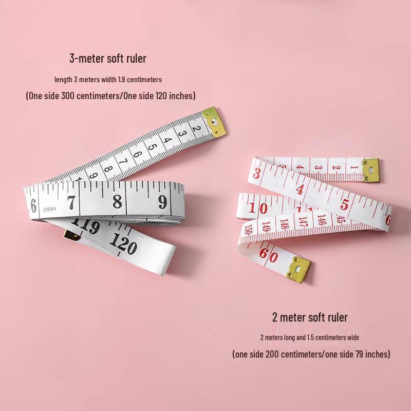 1.5 Meter Soft Tape Measure for Bust, Leg, and Body Circumference – Perfect for Tailors and Sewing.