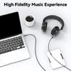 3.5mm Type C AUXs Audios Cable Adapter Wire Line 3.5mm Type C To 3.5mm Male Speaker Cable for Speaker
