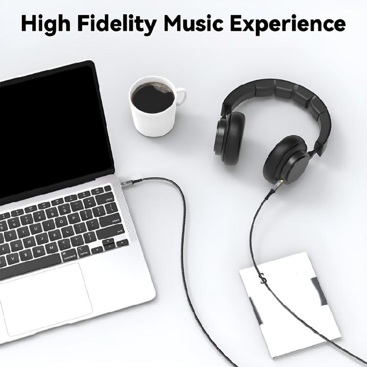 3.5mm Type C AUXs Audios Cable Adapter Wire Line 3.5mm Type C To 3.5mm Male Speaker Cable for Speaker