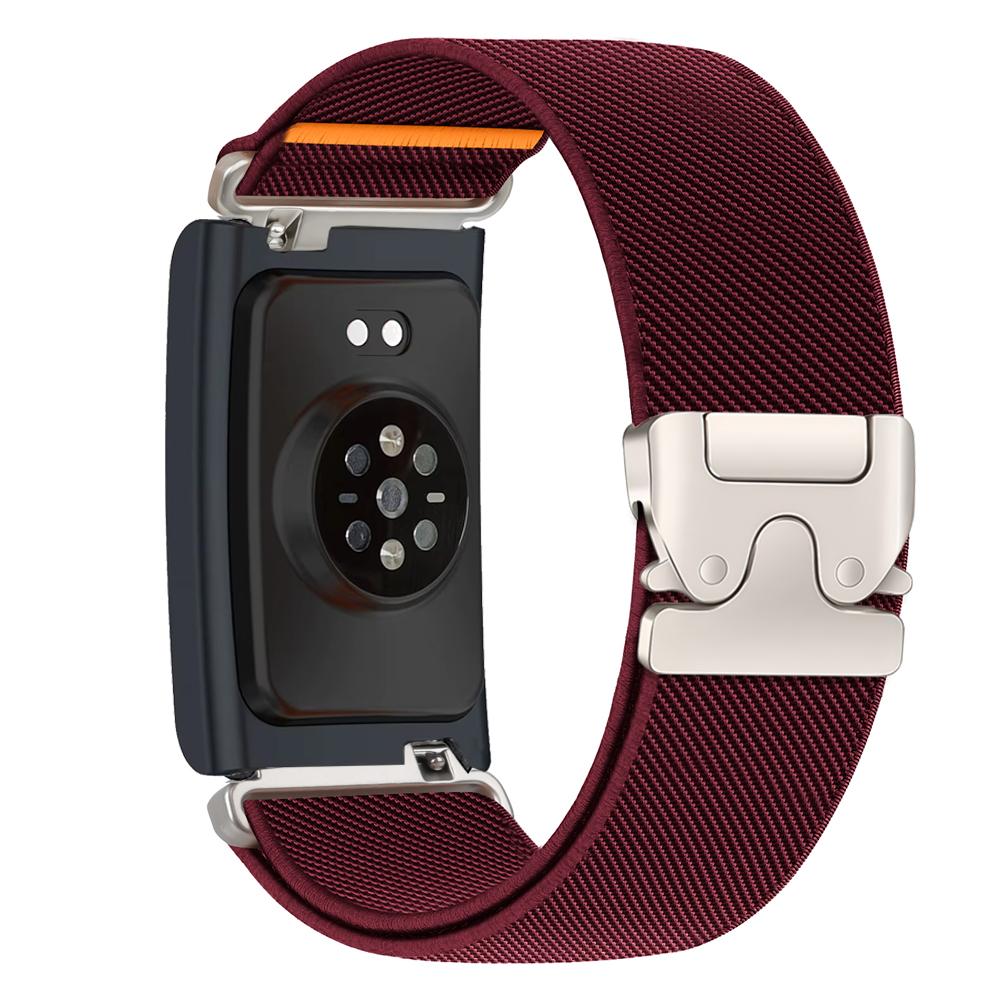 

Parachute band for Amazfit Helio Strap Adjustable Sport Nylon Replacement belt Bracelet correa Amazfit helio 22mm watch Straps Amazfit Helio Strap вина червоного кольору
