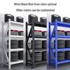 Four-Layer Multi-Use Storage Shelves for Warehouses and Express Stations