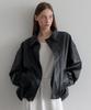 Lenav Esy Kara Leather Jacket (Black)