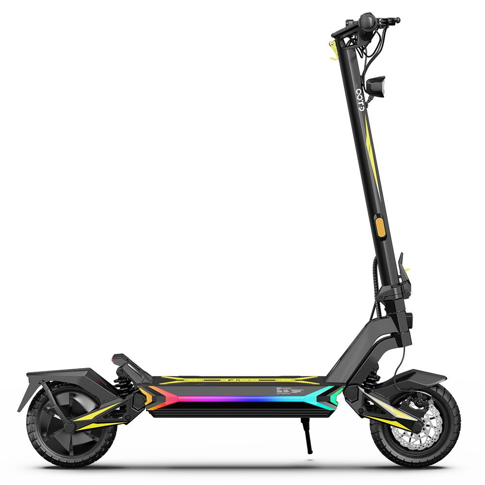 Electric Scooter OOTD SR1 10" 1400W Peak Motor Fully Suspended Adult Electric Scooter 48V 20AH Max Load 120Kg Black