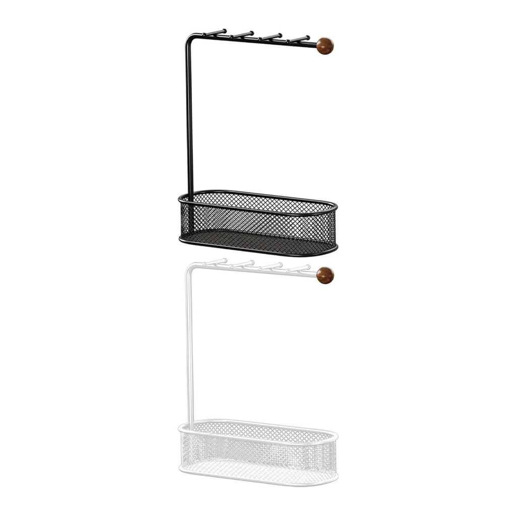 Metal Windchime Hanger Tabletop Stand Calligraphy Brush Holder Jewelry Organizer for Home Decoration