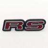 3D Red Crystal Logo RS Emblem Car Front Grill Badge Rear Trunk Sticker For Honda Civic Fit City Accord RAV4 CRV Jazz Accessories ajv256