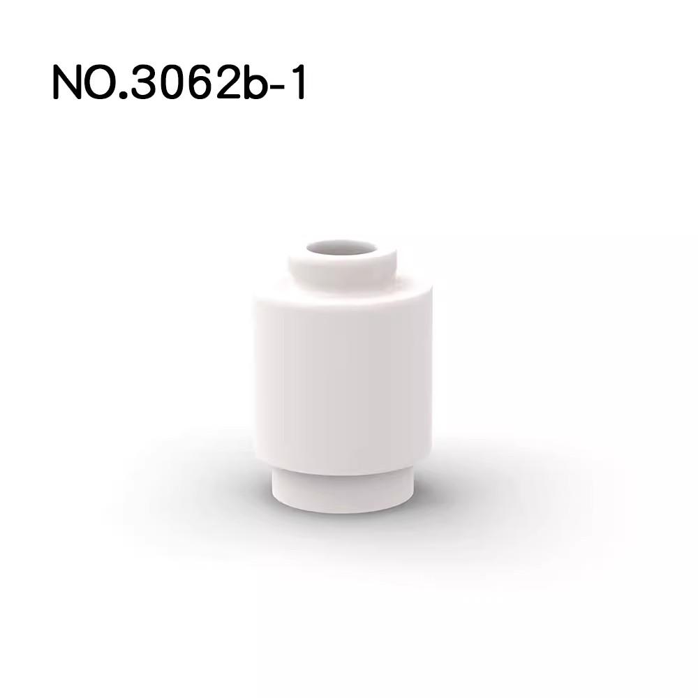 20 Pezzi Pezzi MOC 3062 Mattoncino Rotondo 1 x 1 Stud Aperto Mattoncini Compatibili Assemblaggio Fai da Te Blocchi da Costruzione Particella Giocattolo per Cervello Bambino Regalo