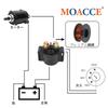 MOACCE Motorrad Zellrelais Starterrelais Magnetschalter Kompatible Modelle für Kawasaki EL250 Eliminator 250