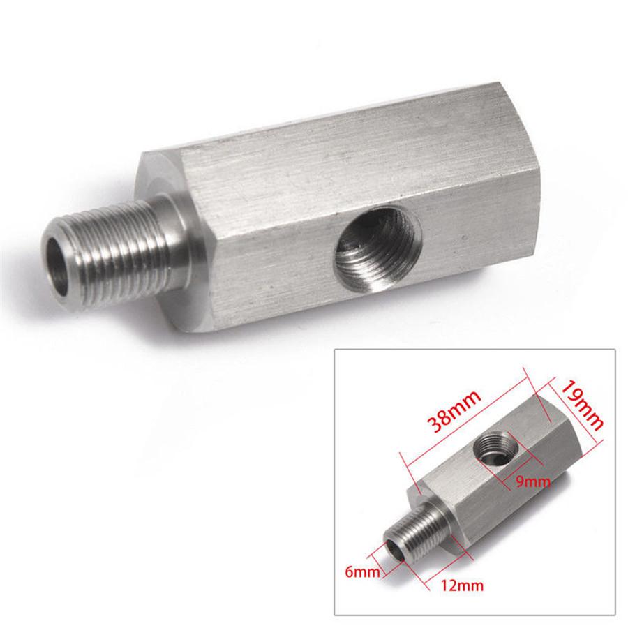 NPT Fitting Male~Female 1/8" To M12X1.5 Adapter Turbo Oil Pressure Sensor Gauge