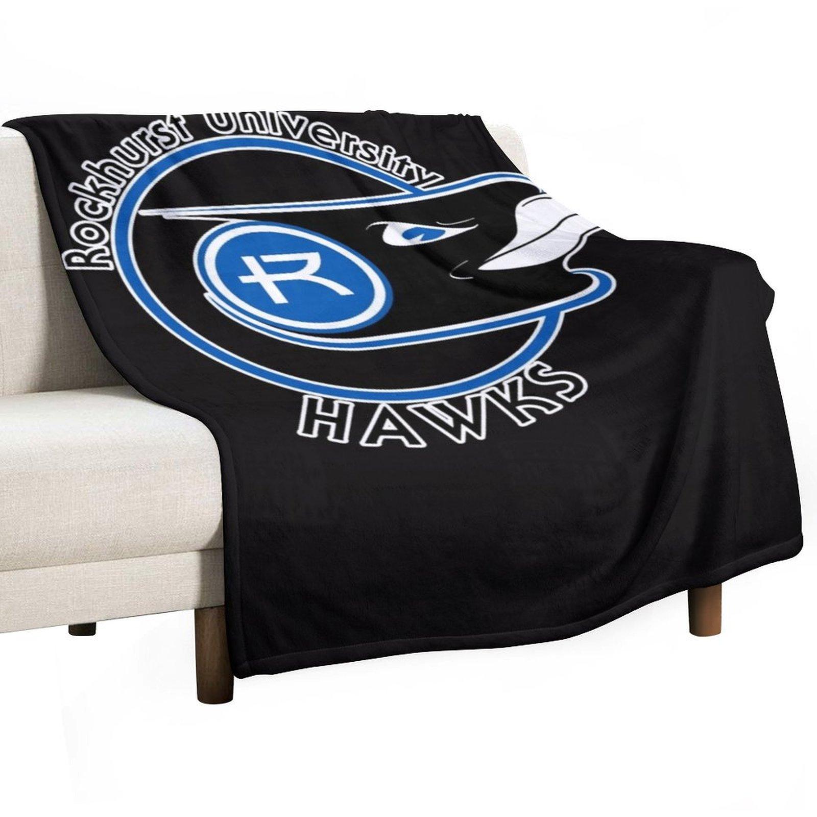 

Rockhurst University Throw Blanket Soft Beds Decorative Sofas Shaggy Flannels Blankets 30x40in