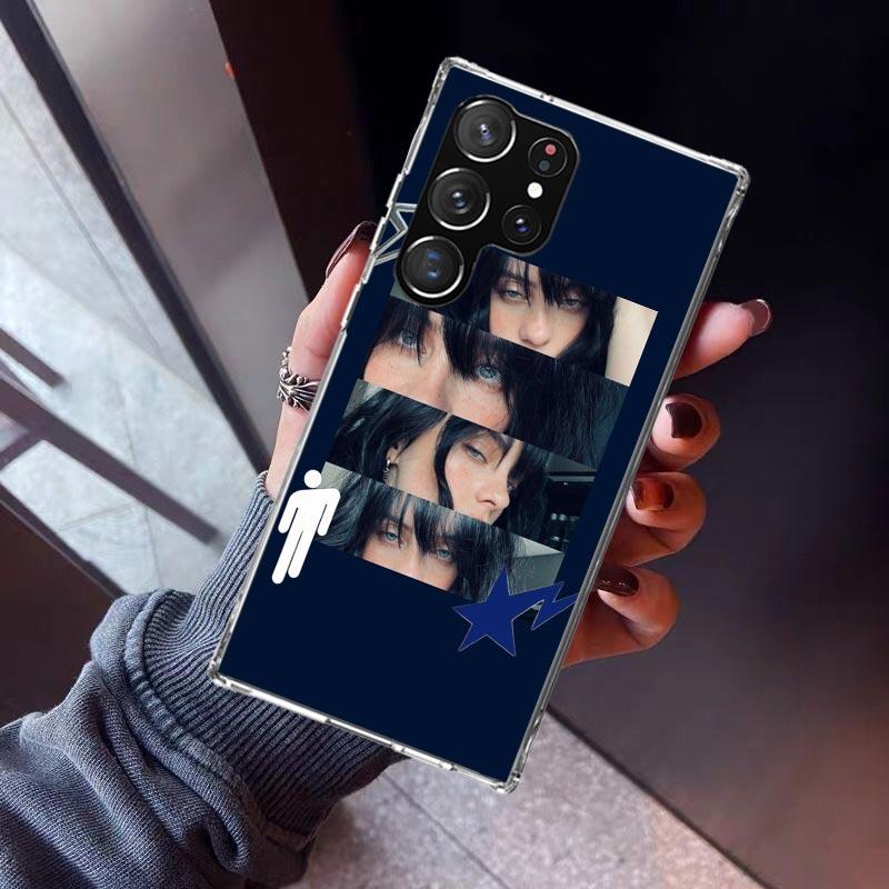 Hit Me Hard and Soft B-BillieS Phone Case For Samsung Galaxy S26 S25 Edge S24 S23 Ultra S22 Plus S21 S20 FE Soft TPU Back Cover