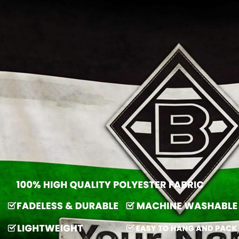 Borussia Custom Name Wall Tapestry Aesthetic Wall Hanging Printed Fabric Blanket Decorative Tapestries for Bedroom Living Room Home Decor