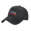 Bad Bunny Debi Tirar Mas Fotos Tour Baseball Caps Vintage Distressed Washed DTMF Headwear Unisex Unstructured Soft Hats Cap