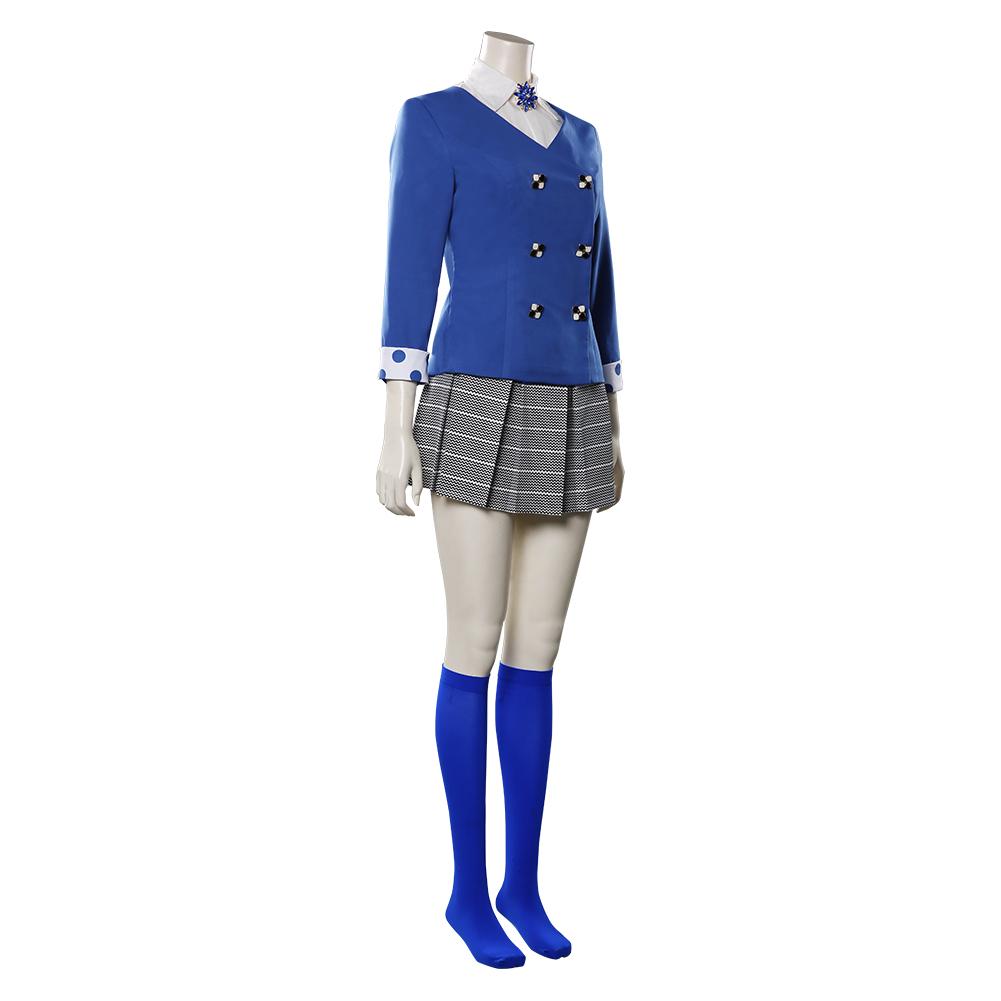 Heathers The Musical-Veronica Sawyer Cosplay Costume Uniform Skirt Outfits Halloween Carnival Costumes Full Sets