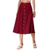 High-Waisted Versatile Summer Long Skirt – Casual and Elegant