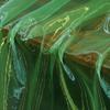 100x150cm Zweifarbiges Farbverlaufsgewebe Leichtes Buntes Organza-Netzgewebe Dünnes Organza-Gewebe