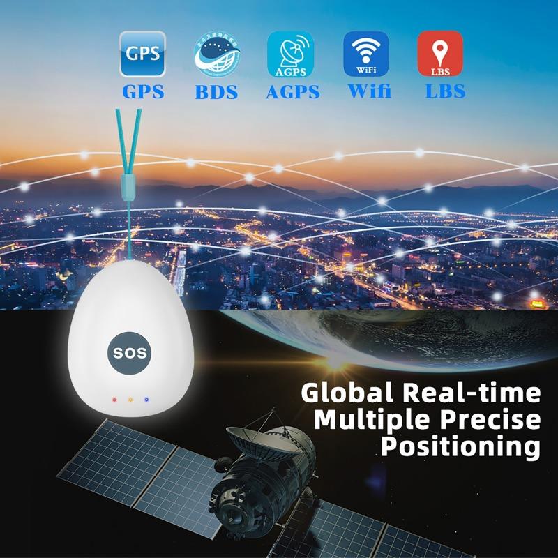 Portable GPS Locator Children and Elderly Anti-lost Alarm 4G Tracker SOS Alarm Two-way Communication Device Locator