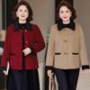 Ji's New Woolen Coat Versatile and Thin Women's Top Double-sided Woolen Coat