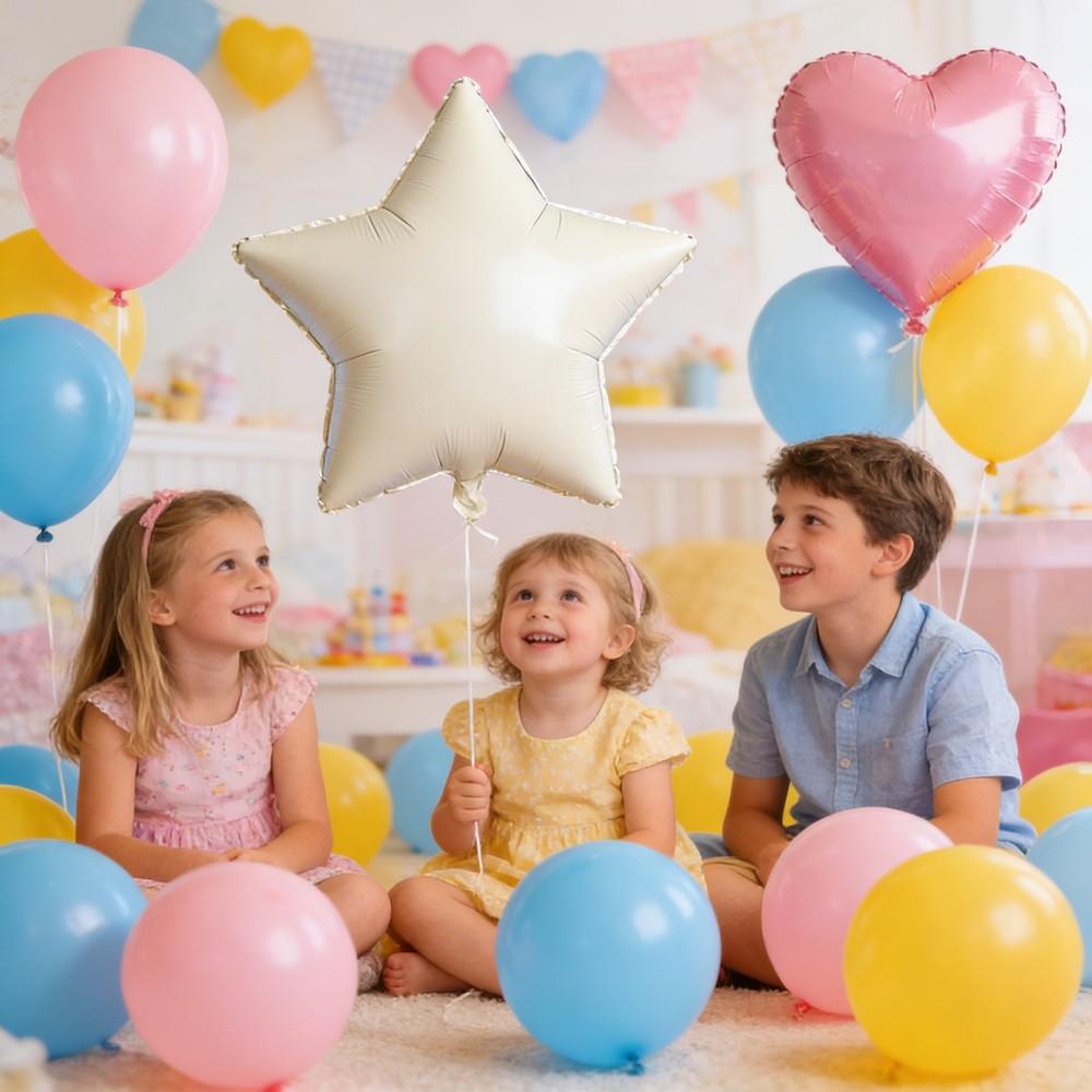 30 Inch Aluminum Film Balloons Solid Color Matte Finish Wedding Balloons Film Texture Birthday Party Balloons