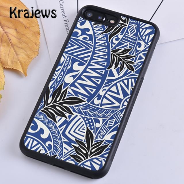 Krajews Maori Samoan Polynesian Tribal Phone Case For iPhone 17 Air 16 15 14 Plus 11 12 13 Pro Max Coque Shell Fundas