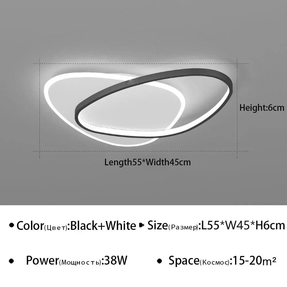 Modern LED Ceiling Lamp With Bedroom Living Dining Balcony Entryway Aisle Home Decor Ceiling Chandelier Luster Lighting Fixture
