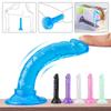 Translucent Soft Dildos Realistic Jelly Dildos 5 Color Option Small Dildo Simulation Penis Mini Dildo Toy Sex Toys for