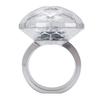 Diamond Ring Projection Light LED Crystal Night Light Light Up Diamond Ring for Home Engagement Bachelorette Party