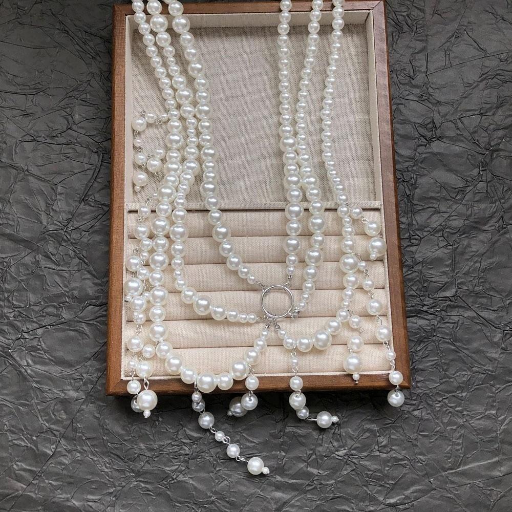 Tassel Thin Waist Chain Belt Multilayer Women Body Chain Belt Fashion Body Jewelry  Streetwear