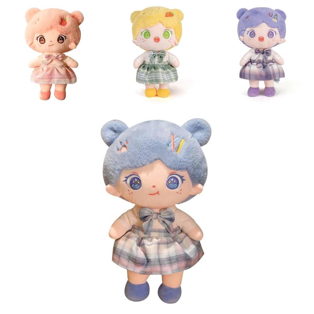 Cute Cotton Doll With Changeable Outfits For Kids Lovely Plush Toy For Birthdays And Weddings