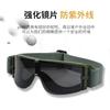 X800 Beschermende bril, tactische bril, explosiebestendige ballistische bril, impactbestendige veld special forces beschermende bril