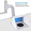 Airbrush Spray Booth Kit New Model Miniature Airbrushing Spray Booth DIY Crafts Paint Coloring Workbench