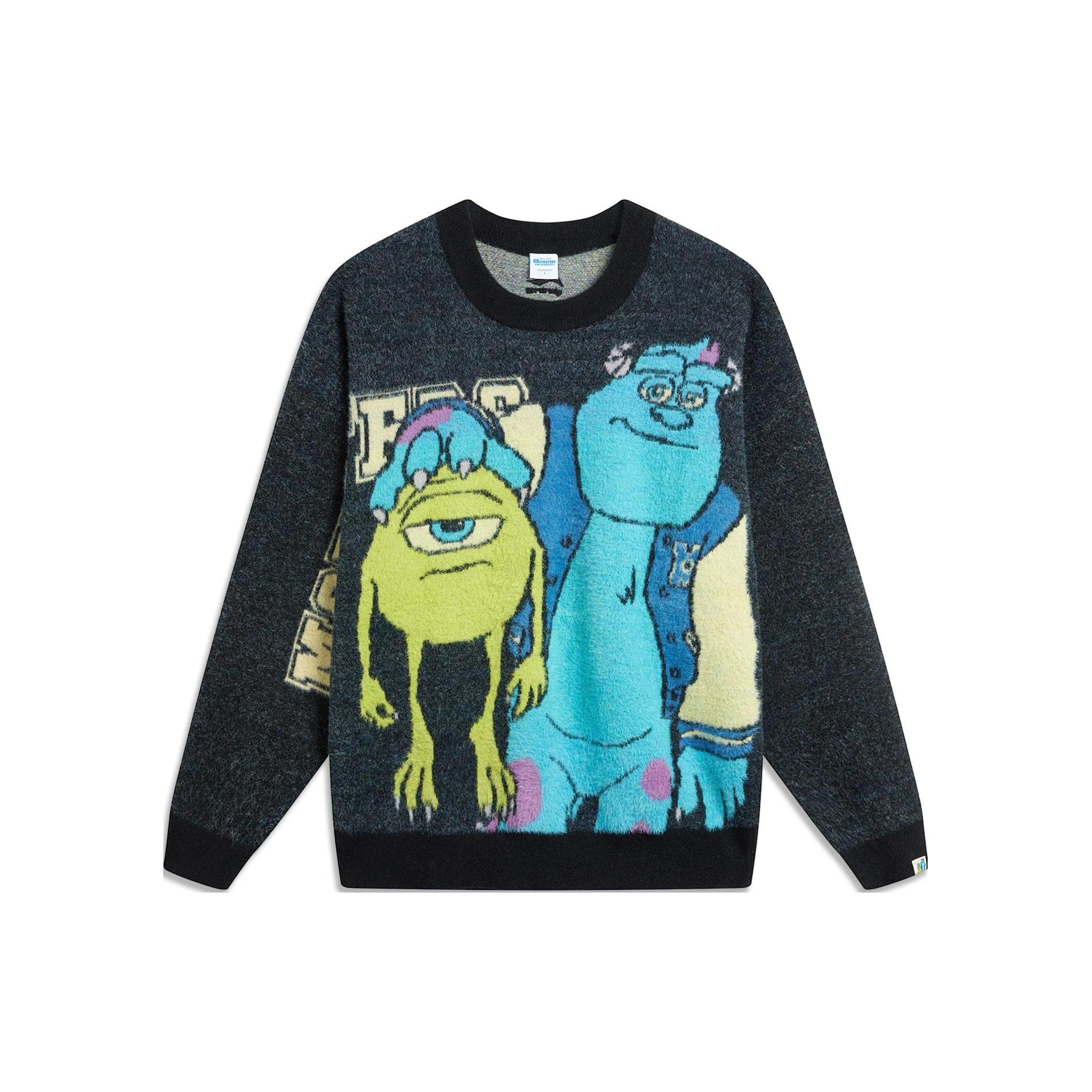 Li Ning Disney Knitwear Men s Black AMBT141-1 S