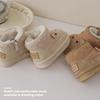 2025 Winter Non-Slip Anti-Kick Fleece-Lined Snow Boots for 1-2 Year Olds, Boys & Girls